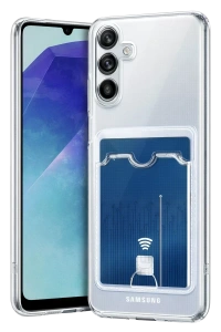 Samsung Galaxy A37 5G Kart Şeffaf Silikon - Şeffaf
