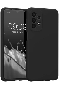 Samsung Galaxy A53 5G Kılıf First Silikon - Siyah