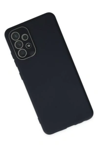Samsung Galaxy A53 5G Kılıf Lansman Glass Kapak - Lacivert