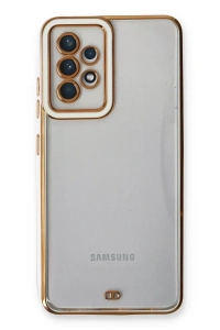 Samsung Galaxy A53 5G Kılıf Liva Lens Silikon - Beyaz