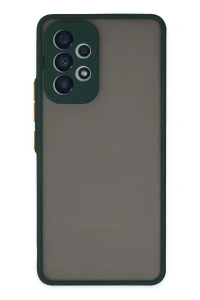 Samsung Galaxy A53 5G Kılıf Montreal Silikon Kapak - Yeşil