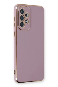 Samsung Galaxy A53 5G Kılıf Volet Silikon - Mor
