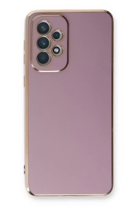 Samsung Galaxy A53 5G Kılıf Volet Silikon - Mor
