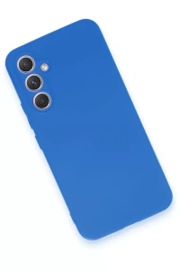 Samsung Galaxy A54 5G Kılıf First Silikon - Mavi