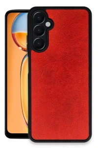 Samsung Galaxy A55 5G Kılıf Aras Deri Kapak - Kırmızı