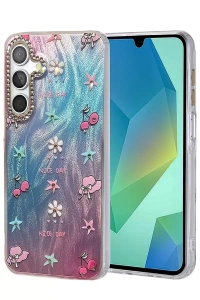 Samsung Galaxy A55 5G Kılıf Blade Aynalı Desenli Kapak - Desen 4