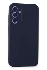 Samsung Galaxy A55 5G Kılıf First Silikon - Lacivert