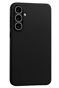 Samsung Galaxy A55 5G Kılıf First Silikon - Siyah