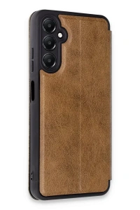 Samsung Galaxy A55 5G Kılıf Flip Cover - Taba