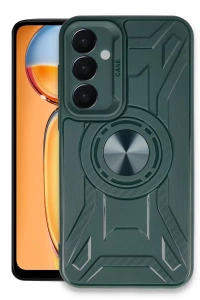 Samsung Galaxy A55 5G Kılıf Lincoln Silikon - Koyu Yeşil