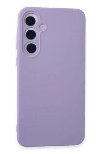 Samsung Galaxy A55 5G Kılıf Nano içi Kadife Silikon - Lila