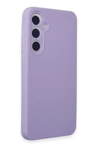 Samsung Galaxy A55 5G Kılıf Nano içi Kadife Silikon - Lila