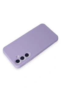Samsung Galaxy A55 5G Kılıf Nano içi Kadife Silikon - Lila