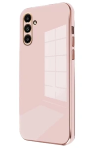 Samsung Galaxy A55 5G Kılıf Volet Silikon - Pembe