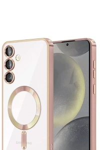 Samsung Galaxy A55 5G Kross Magneticsafe Kapak - Rose