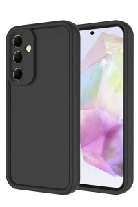 Samsung Galaxy A56 Kılıf Viera Silikon - Siyah