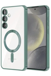 Samsung Galaxy A56 Kross Magneticsafe Kapak - Koyu Yeşil