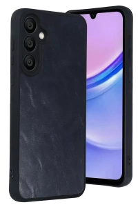 Samsung Galaxy A57 5G Aras Deri Kapak - Lacivert