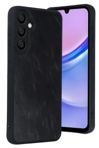 Samsung Galaxy A57 5G Aras Deri Kapak - Siyah