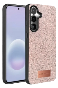Samsung Galaxy A57 5G Bright Simli Kapak - Pembe