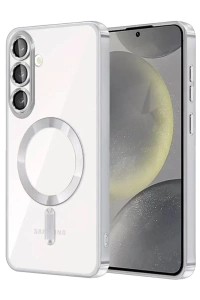 Samsung Galaxy A57 5G Kross Magneticsafe Kapak - Gümüş