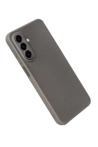 Samsung Galaxy A57 5G Thermax Silikon Kılıf - Gri