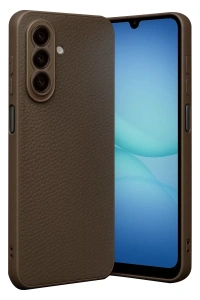 Samsung Galaxy A57 5G Thermax Silikon Kılıf - Kahverengi