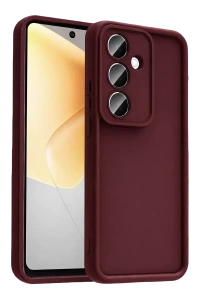 Samsung Galaxy A57 5G Viera Silikon - Bordo