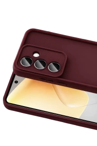 Samsung Galaxy A57 5G Viera Silikon - Bordo
