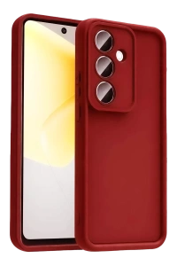 Samsung Galaxy A57 5G Viera Silikon - Kırmızı
