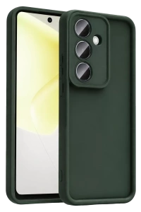 Samsung Galaxy A57 5G Viera Silikon - Koyu Yeşil