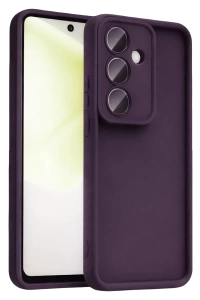 Samsung Galaxy A57 5G Viera Silikon - Mürdüm
