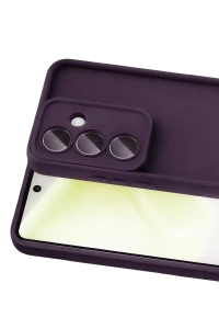 Samsung Galaxy A57 5G Viera Silikon - Mürdüm