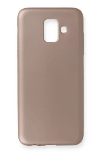Samsung Galaxy A6 2018 Kılıf First Silikon - Rose Gold