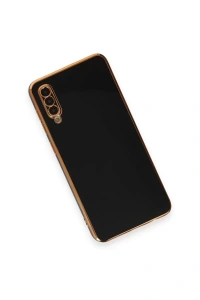 Samsung Galaxy A70 Kılıf Volet Silikon - Siyah