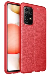 Samsung Galaxy A72 Kılıf Auto Focus Kapak - Kırmızı