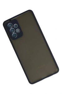 Samsung Galaxy A72 Kılıf Montreal Silikon Kapak - Lacivert