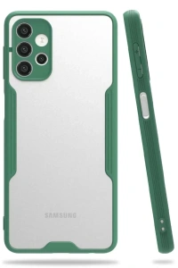 Samsung Galaxy A72 Kılıf Platin Silikon - Yeşil