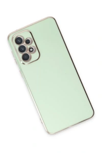 Samsung Galaxy A73 5G Kılıf Volet Silikon - Açık Yeşil