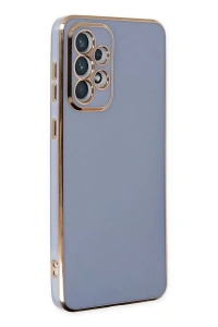 Samsung Galaxy A73 5G Kılıf Volet Silikon - Mavi