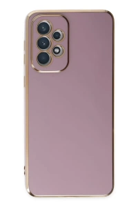 Samsung Galaxy A73 5G Kılıf Volet Silikon - Mor