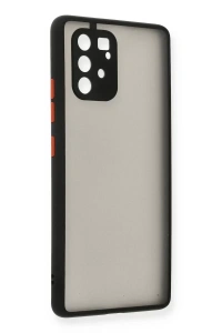 Samsung Galaxy A91 / S10 Lite Kılıf Montreal Silikon Kapak - Siyah