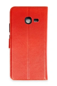 Samsung Galaxy J4 Plus Trend S Plus Kapaklı Kılıf - Kırmızı