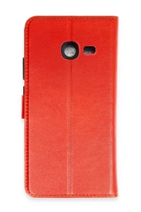 Samsung Galaxy J4 Plus Trend S Plus Kapaklı Kılıf - Kırmızı