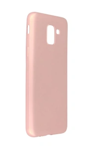 Samsung Galaxy J6 Kılıf First Silikon - Rose Gold