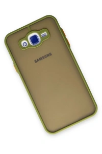 Samsung Galaxy J7 Kılıf Montreal Silikon Kapak - Açık Yeşil