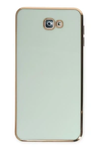 Samsung Galaxy J7 Prime Kılıf Volet Silikon - Açık Yeşil