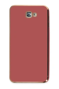 Samsung Galaxy J7 Prime Kılıf Volet Silikon - Kırmızı