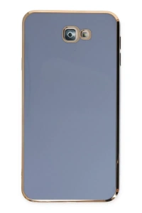 Samsung Galaxy J7 Prime Kılıf Volet Silikon - Mavi