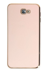 Samsung Galaxy J7 Prime Kılıf Volet Silikon - Pembe
